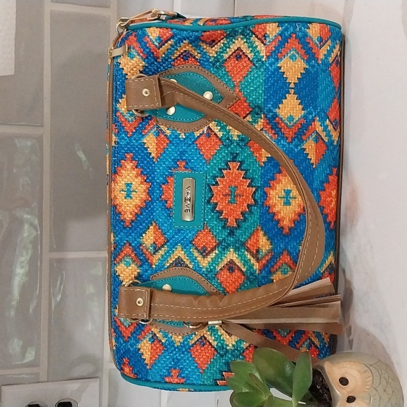 New handmade colorful jute bag. Made in Mexico 🇲🇽 - Picture 2 of 10